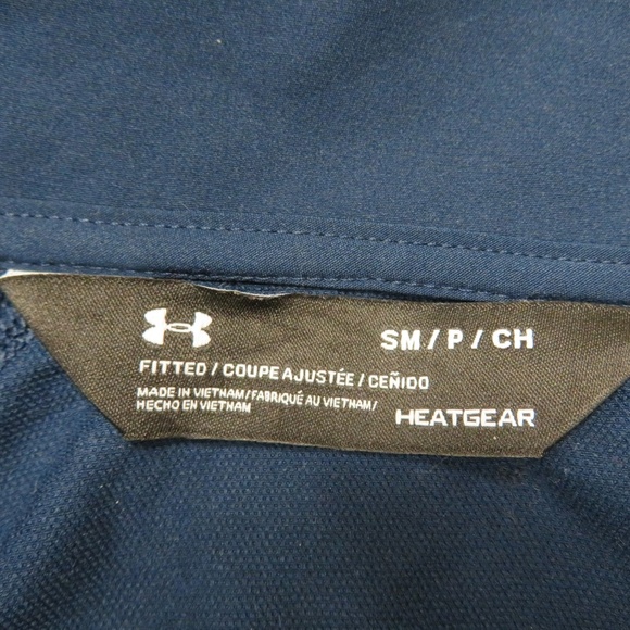 Under Armour Jacket Womens Small UA Storm Launch Run Fitted Blue Heatgear Light - Picture 6 of 7